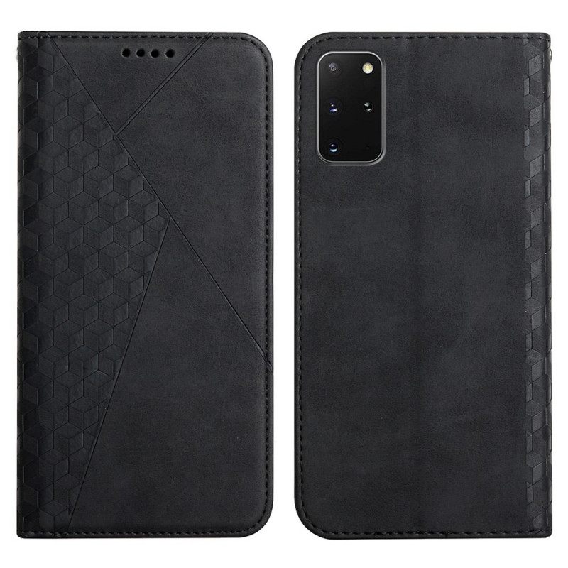 θηκη κινητου Samsung Galaxy S20 Plus 4G / 5G Θήκη Flip Geo Leather Effect