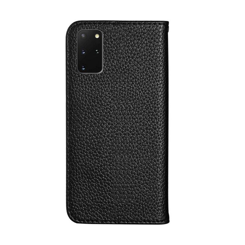 θηκη κινητου Samsung Galaxy S20 Plus 4G / 5G Θήκη Flip Litchi Ultra Chic Faux Leather