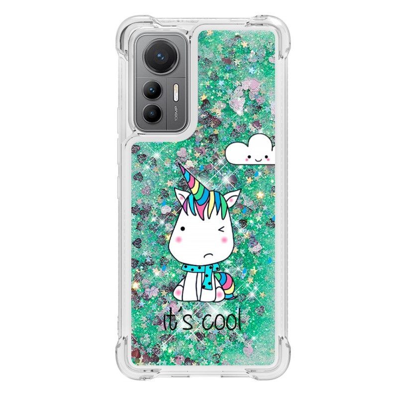 θηκη κινητου Xiaomi 12 Lite Glitter Unicorns