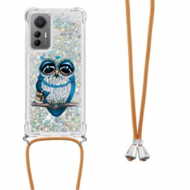 Θήκη Xiaomi 12 Lite με κορδονι Κορδόνι Με Πούλιες Mrs. Owl