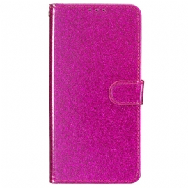 Δερματινη Θηκη iPhone 16 Strappy Sequins