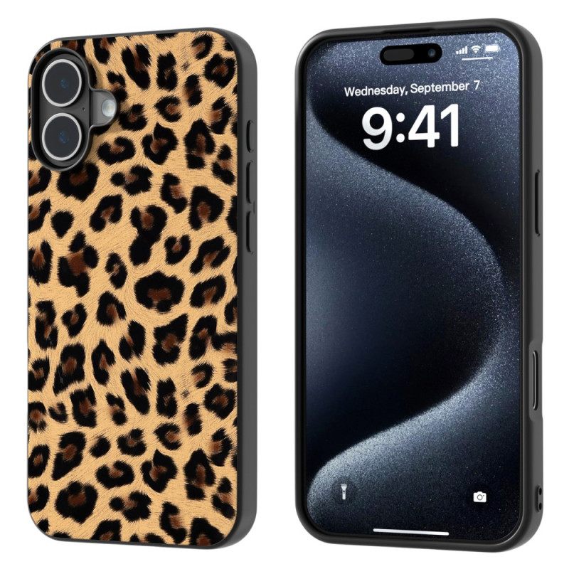 Κάλυμμα iPhone 16 Leopard Style