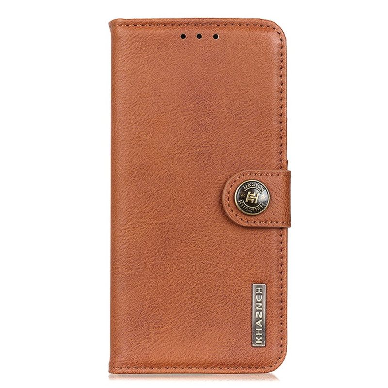 Θηκη Κινητου iPhone 16 Faux Leather Khazneh