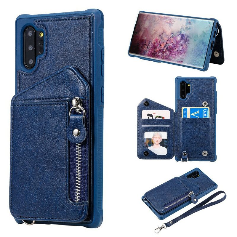 θηκη κινητου Samsung Galaxy Note 10 Plus πορτοφολι Zip Wallet