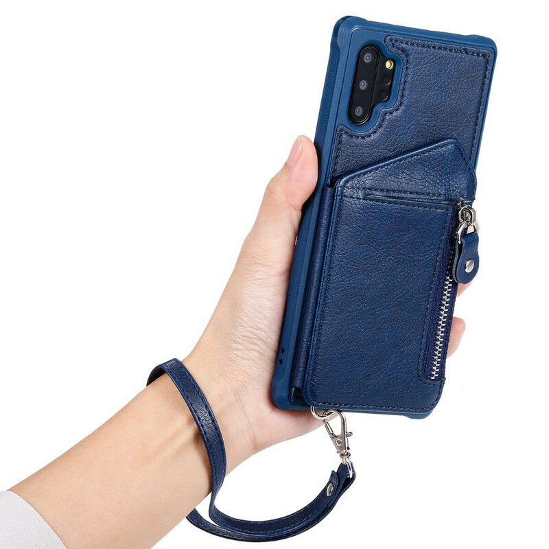 θηκη κινητου Samsung Galaxy Note 10 Plus πορτοφολι Zip Wallet