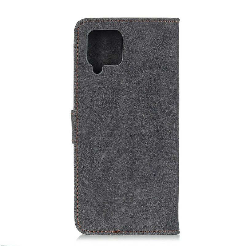 Κάλυμμα Samsung Galaxy A12 / M12 Khazneh Retro Split Faux Leather