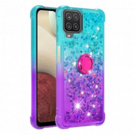 θηκη κινητου Samsung Galaxy A12 / M12 Glitter Ring-support