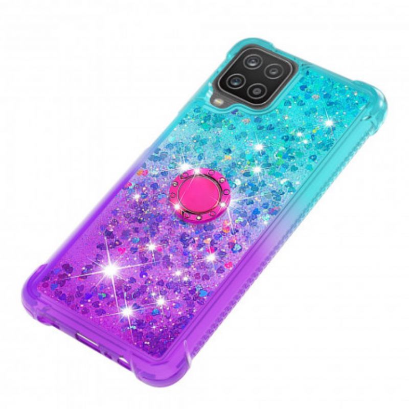 θηκη κινητου Samsung Galaxy A12 / M12 Glitter Ring-support