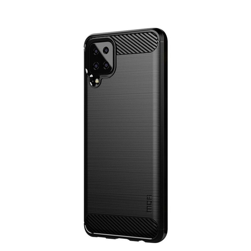 θηκη κινητου Samsung Galaxy A12 / M12 Mofi Brushed Carbon Fiber