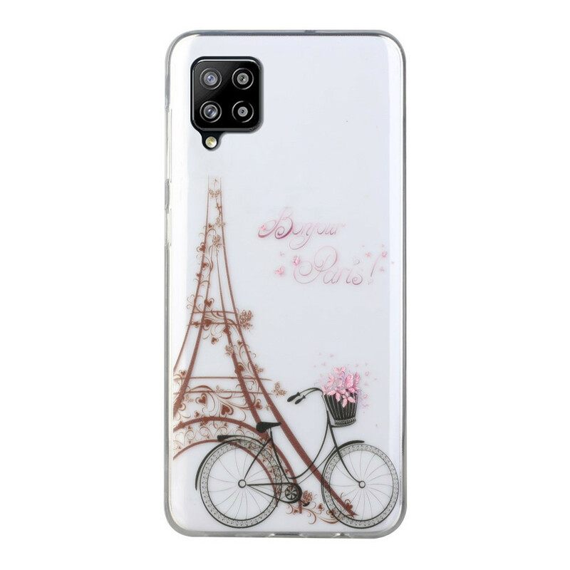 Θήκη Samsung Galaxy A12 / M12 Διαφανές Bonjour Paris