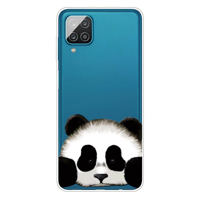 Θήκη Samsung Galaxy A12 / M12 Διαφανές Panda