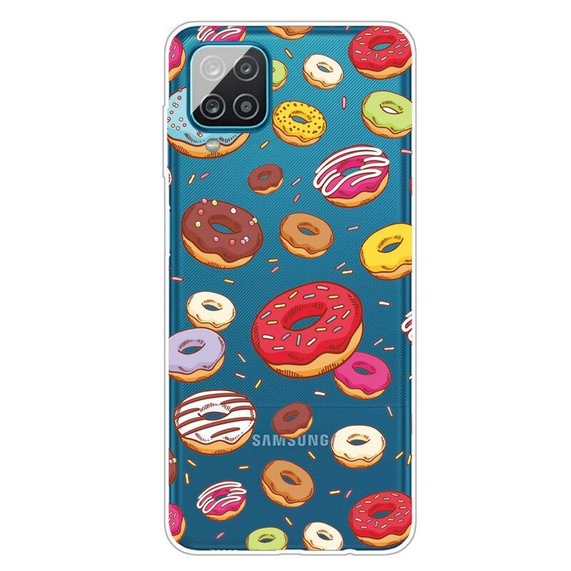 Θήκη Samsung Galaxy A12 / M12 Love Donuts