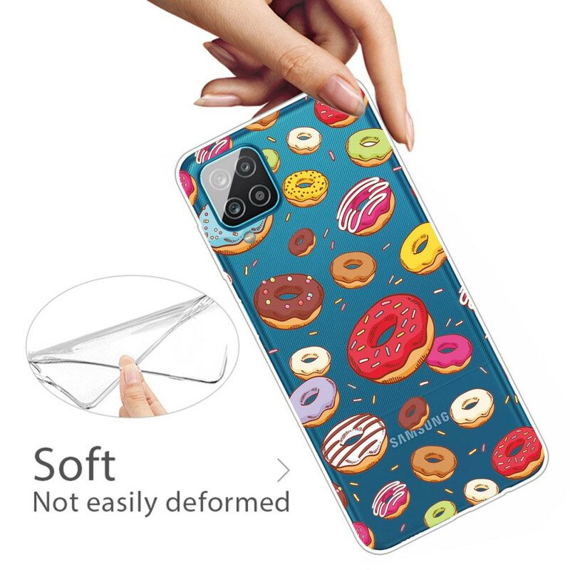 Θήκη Samsung Galaxy A12 / M12 Love Donuts