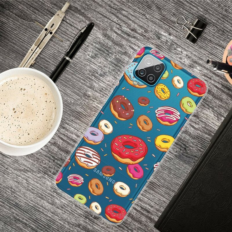 Θήκη Samsung Galaxy A12 / M12 Love Donuts