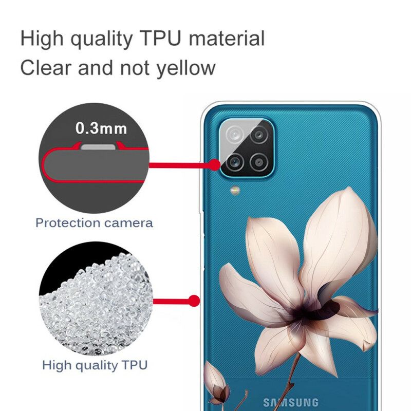 Θήκη Samsung Galaxy A12 / M12 Premium Floral