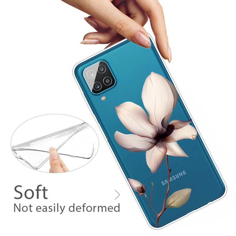 Θήκη Samsung Galaxy A12 / M12 Premium Floral