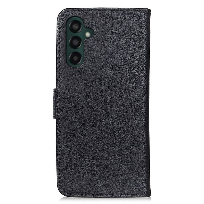 Δερματινη Θηκη Samsung Galaxy A55 5g Faux Leather Khazneh