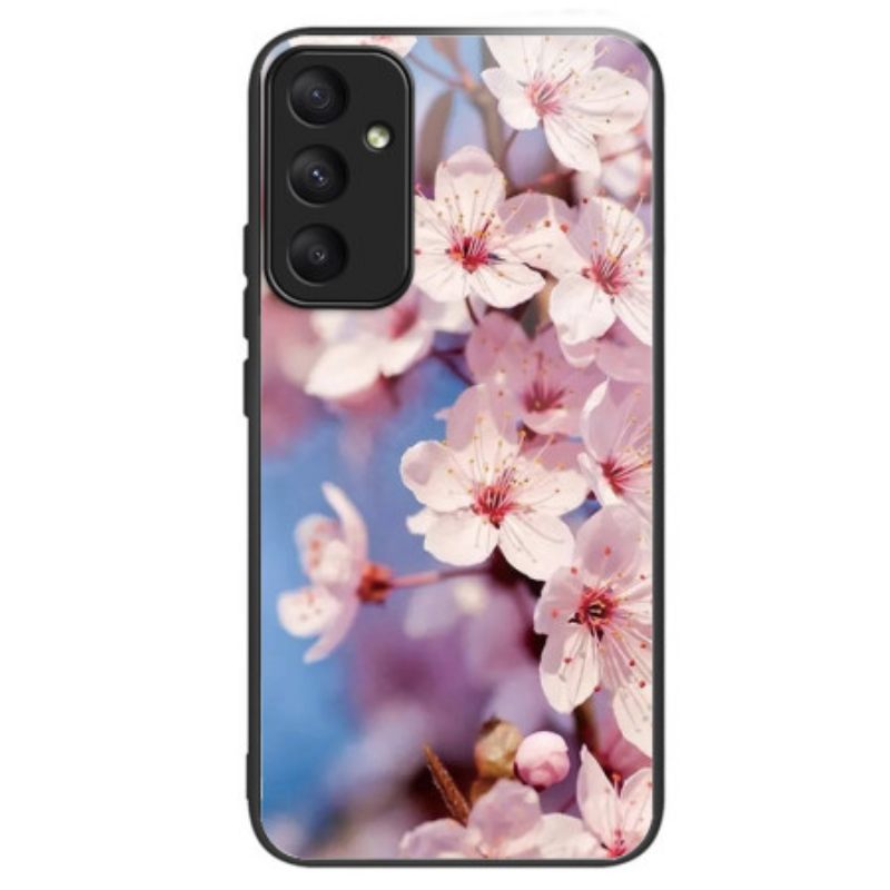 Κάλυμμα Samsung Galaxy A55 5g Tempered Glass Peach Blossoms