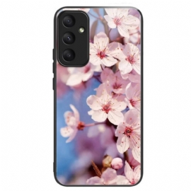 Κάλυμμα Samsung Galaxy A55 5g Tempered Glass Peach Blossoms