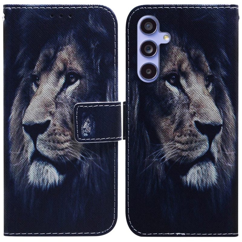 Θηκη Κινητου Samsung Galaxy A55 5g Dreaming Lion