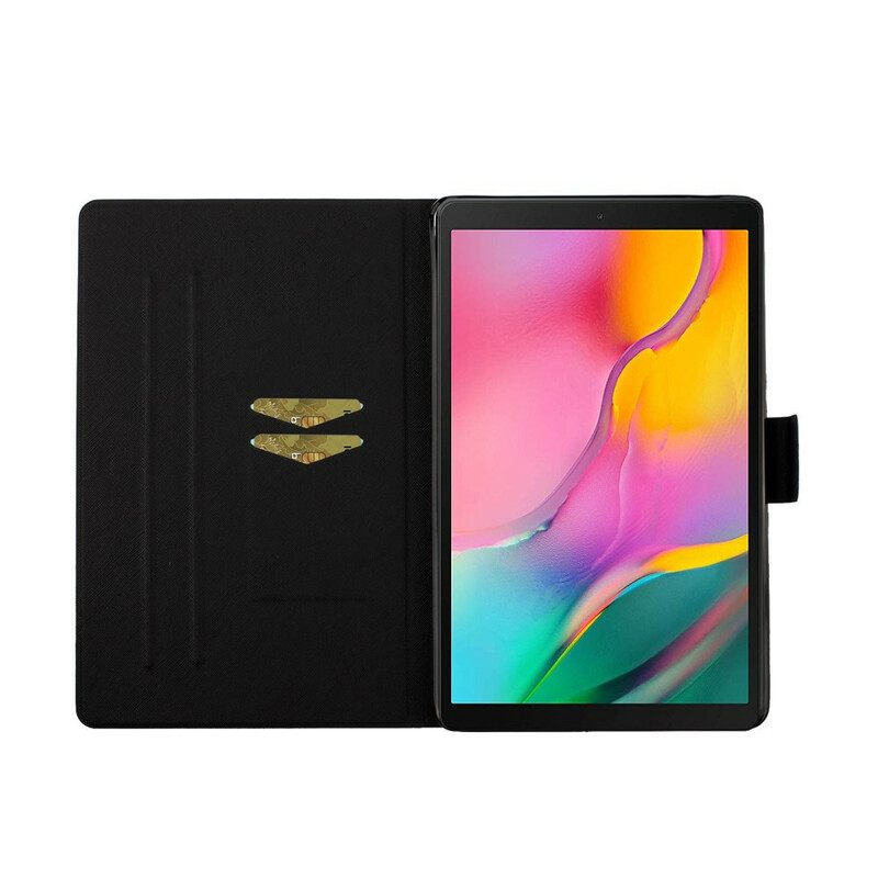 δερματινη θηκη Samsung Galaxy Tab A 10.1 (2019) Δέντρο Σελήνης Και Ήλιου