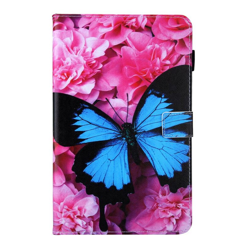 δερματινη θηκη Samsung Galaxy Tab A 10.1 (2019) Floral Butterfly