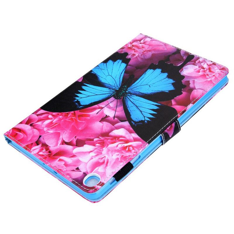 δερματινη θηκη Samsung Galaxy Tab A 10.1 (2019) Floral Butterfly