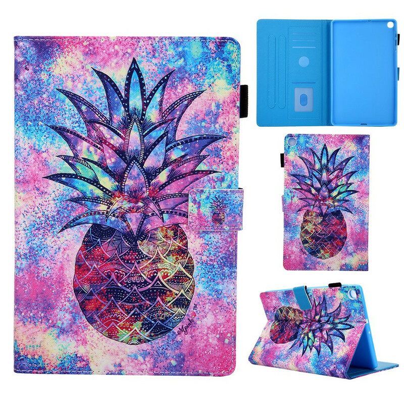 δερματινη θηκη Samsung Galaxy Tab A 10.1 (2019) Funky Pineapple