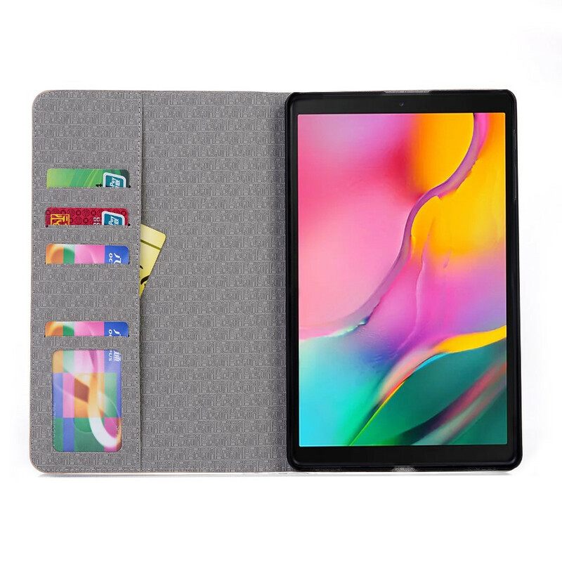 Θήκη Flip Samsung Galaxy Tab A 10.1 (2019) Υφή