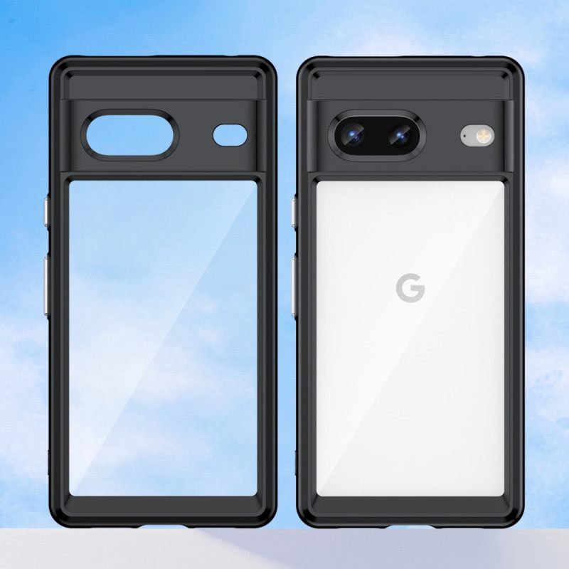 Θήκη Google Pixel 7 Διαφανές Υβριδικό