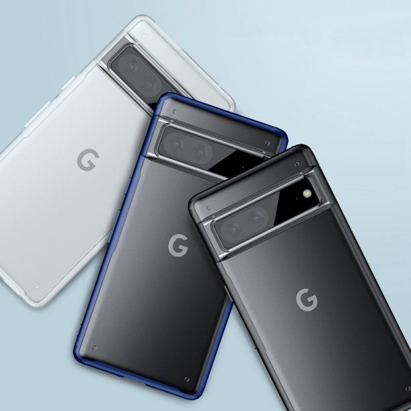 Θήκη Google Pixel 7 Ημιδιαφανείς Έγχρωμες Άκρες