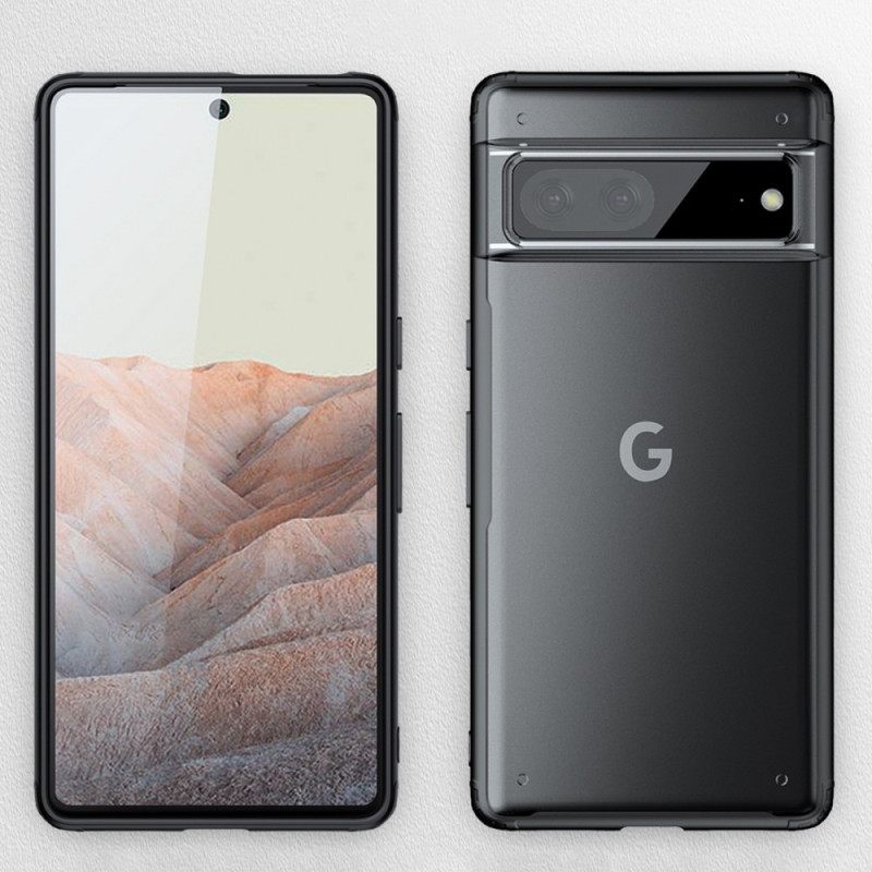 Θήκη Google Pixel 7 Ημιδιαφανείς Έγχρωμες Άκρες