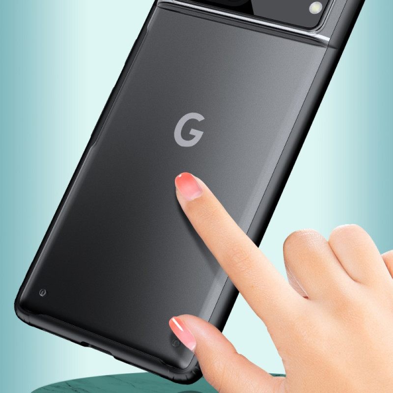 Θήκη Google Pixel 7 Ημιδιαφανείς Έγχρωμες Άκρες