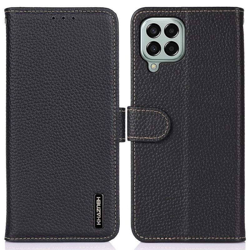 δερματινη θηκη Samsung Galaxy M33 5G Lychee Leather Khazneh