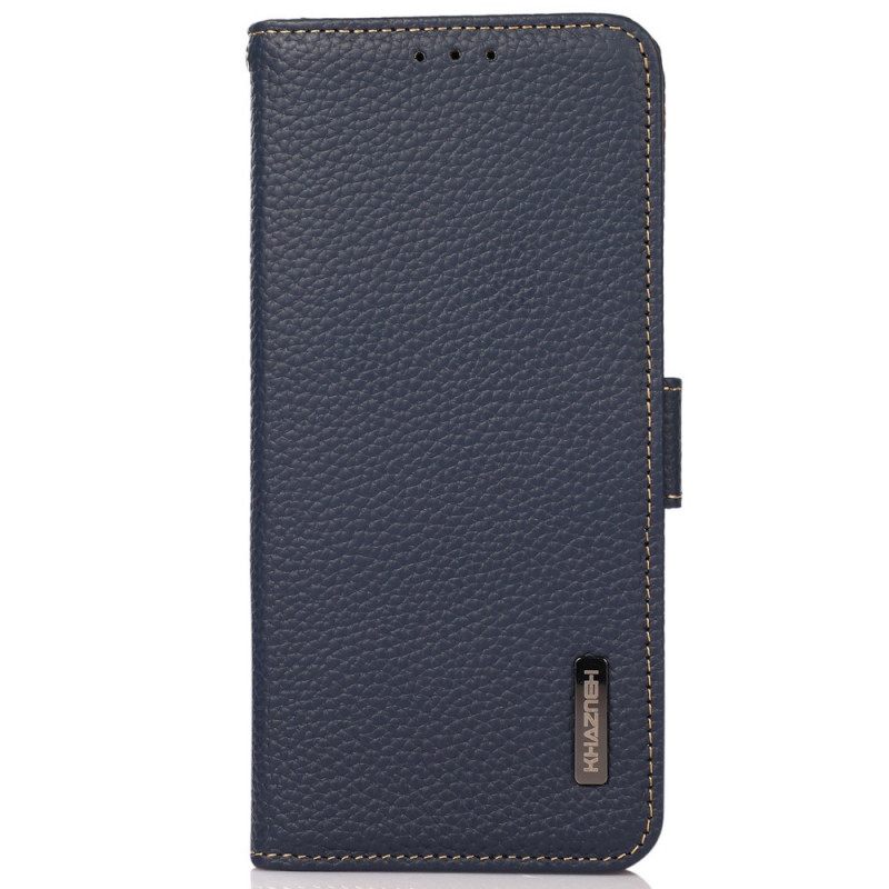 Κάλυμμα Samsung Galaxy M33 5G Litchi Leather Khazneh Rfid