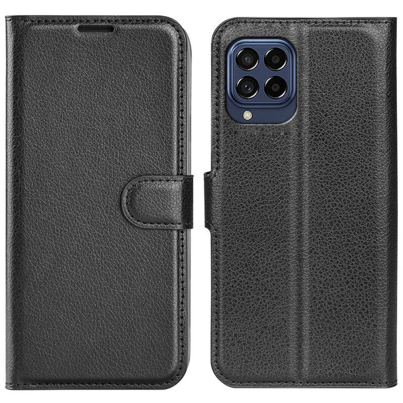 Κάλυμμα Samsung Galaxy M33 5G Litchi Leather Style