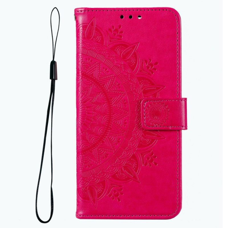 Κάλυμμα Samsung Galaxy M33 5G με κορδονι Mandala Sun Strap