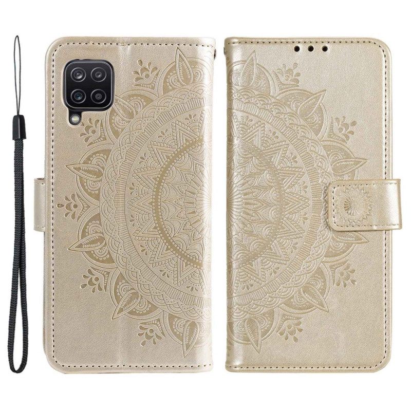 Κάλυμμα Samsung Galaxy M33 5G με κορδονι Mandala Sun Strap