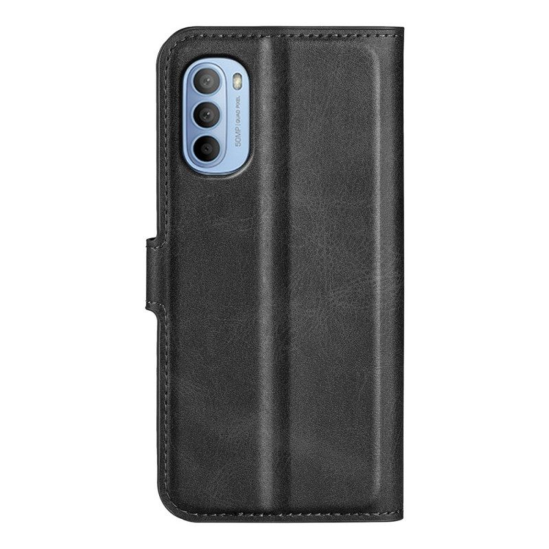 δερματινη θηκη Moto G31 / Moto G41 Slim Extreme Leather Effect