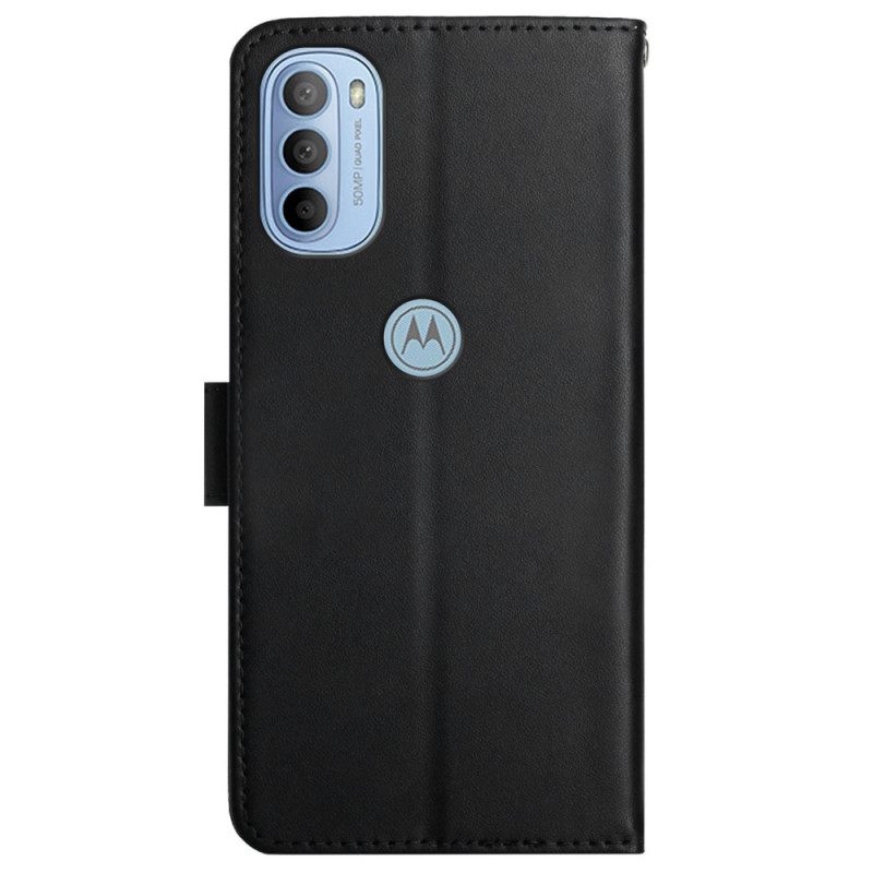 Κάλυμμα Moto G31 / Moto G41 Γνήσιο Δέρμα Nappa