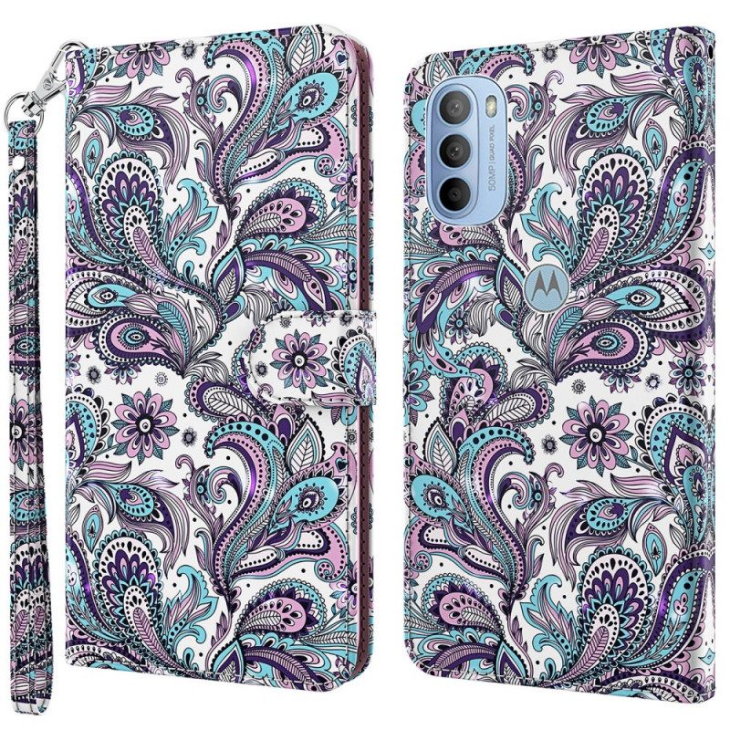 Κάλυμμα Moto G31 / Moto G41 Μοτίβο Paisley