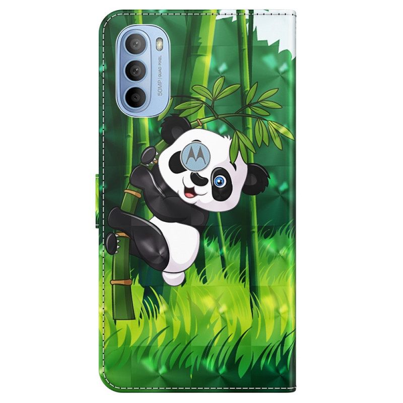 Κάλυμμα Moto G31 / Moto G41 Panda Και Bamboo