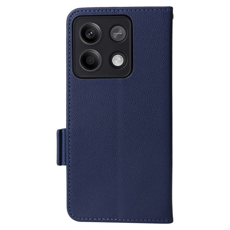 Δερματινη Θηκη Xiaomi Redmi Note 13 5g Με Strap Wallet