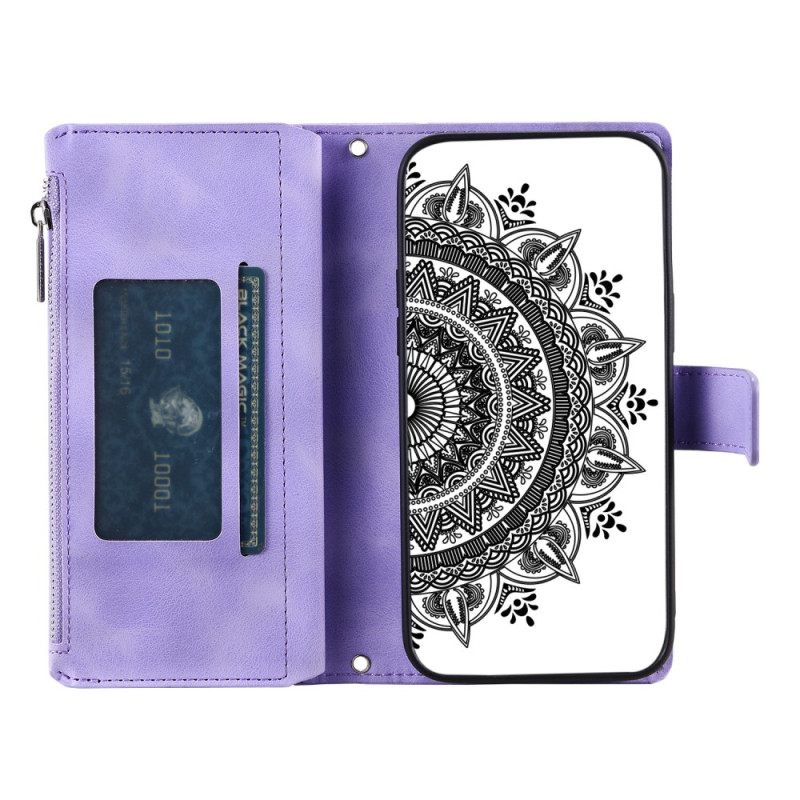 Δερματινη Θηκη Xiaomi Redmi Note 13 5g Πορτοφόλι Mandala Strap