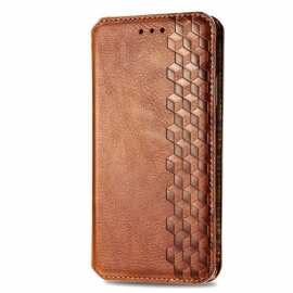 Δερματινη Θηκη Xiaomi Redmi Note 13 5g Θήκες Κινητών Vintage Leather Effect Diamonds