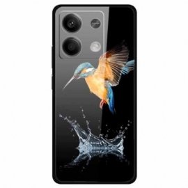 Κάλυμμα Xiaomi Redmi Note 13 5g Tempered Glass Crown Bird Σιλικόνης