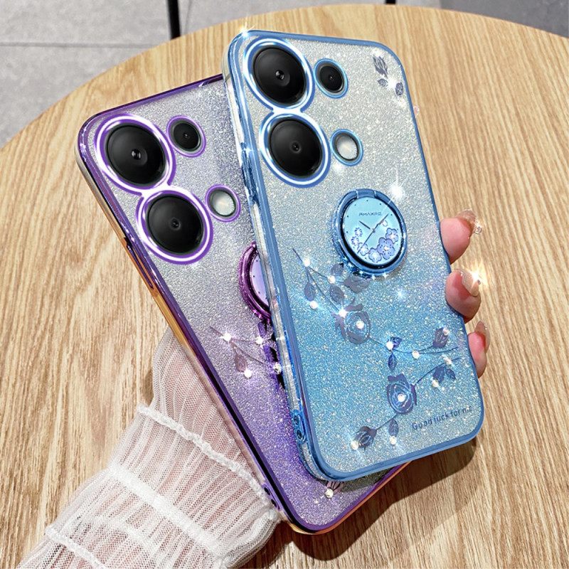 Κάλυμμα Xiaomi Redmi Note 13 5g Θήκες Κινητών Kadem Glitter And Rhinestone Support