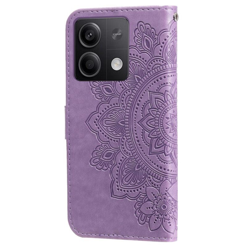 Θηκη Κινητου Xiaomi Redmi Note 13 5g Θήκες Κινητών Floral Print Με Λουράκι