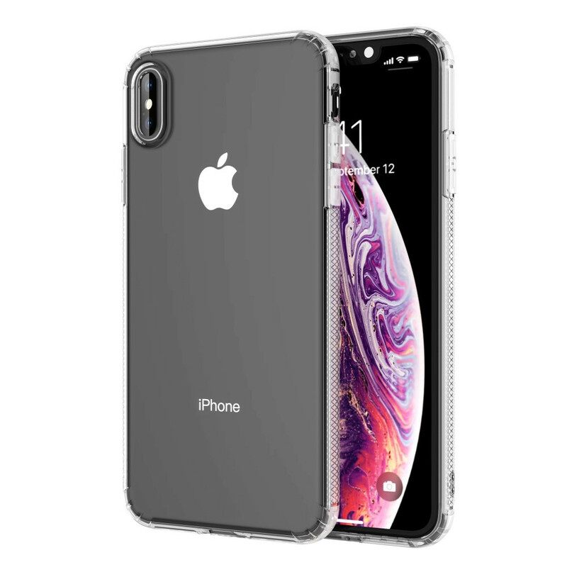 Θήκη iPhone XS Max Διαφανή Προστατευτικά Μαξιλάρια Leeu