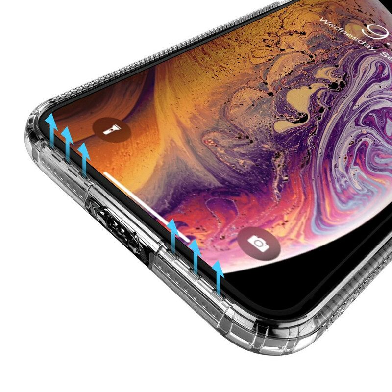 Θήκη iPhone XS Max Διαφανή Προστατευτικά Μαξιλάρια Leeu